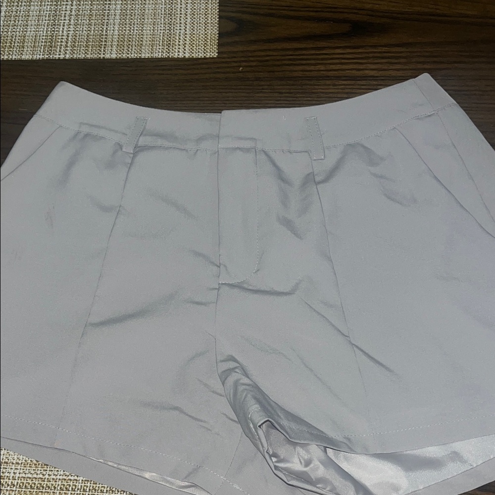 SHEIN High Waist Gray Shorts